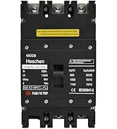 Heschen DC Molded Case Circuit Breaker MCCB, HSM3HU-250, 3 Poles, AC 800-1140V 180A, Photovoltaic...