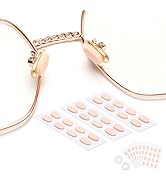 60 Pairs Soft Foam Nose Pads, Self Adhesive Nose Pads Anti-Slip Nosepads for Eyeglasses Sunglasse...