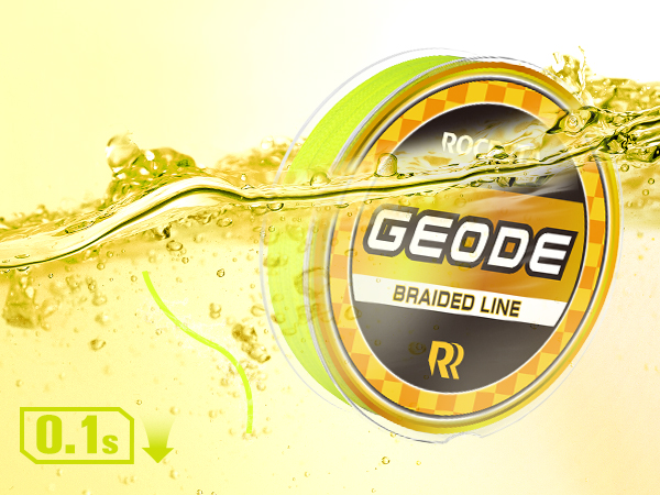 bradied fishing line