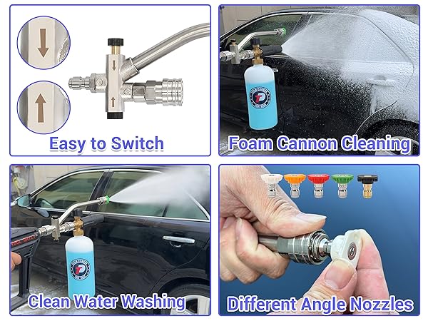 dual lance pressure washer wand