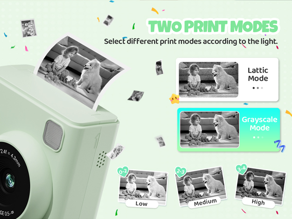 Kids Camera Instant Print