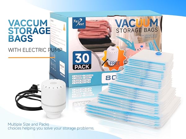 clothing vacuum storage bags