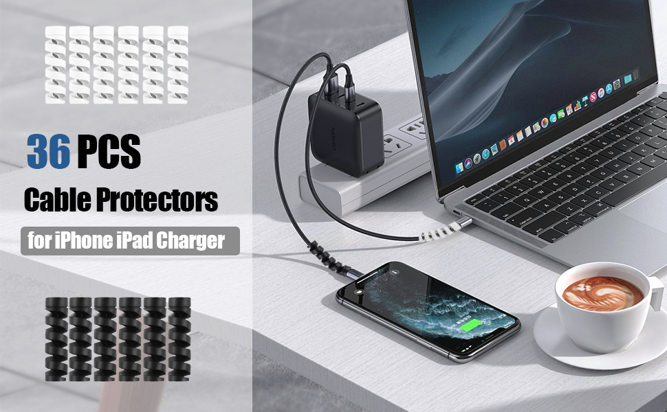 VIWIEU cable protectors for iphone 15 16