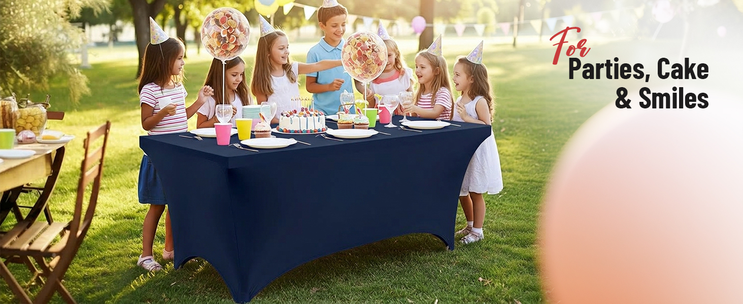 stretch fitted tablecoth fabric wedding ocassion anniversary party decoration event hotel