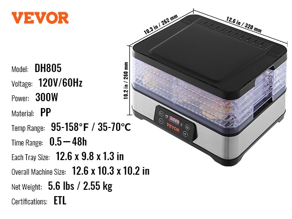 large dehydrator machine