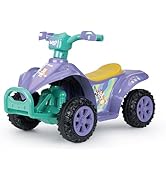 Bluey 6V ATV Quad for Kids - Powerful and Safe Ride-On Toy with Rechargeable Battery - Forward an...