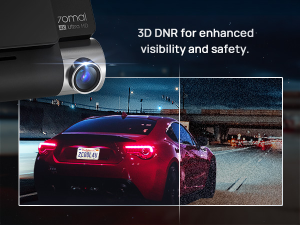 3D DNR for enhanced visibility and safety