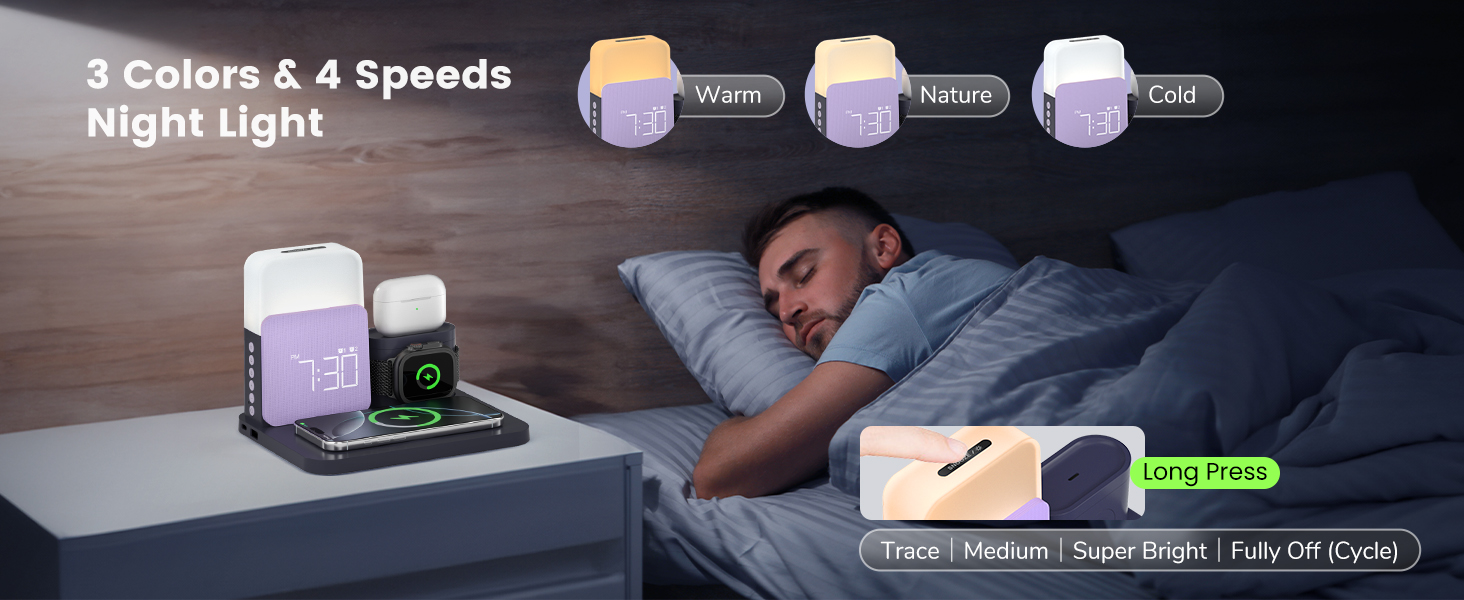 bedside charging station