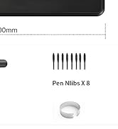 Drawing Tablet for Computer and Phone 8x5 Inch Digital Graphic Tablet Art Tablet with Battery-Fre...