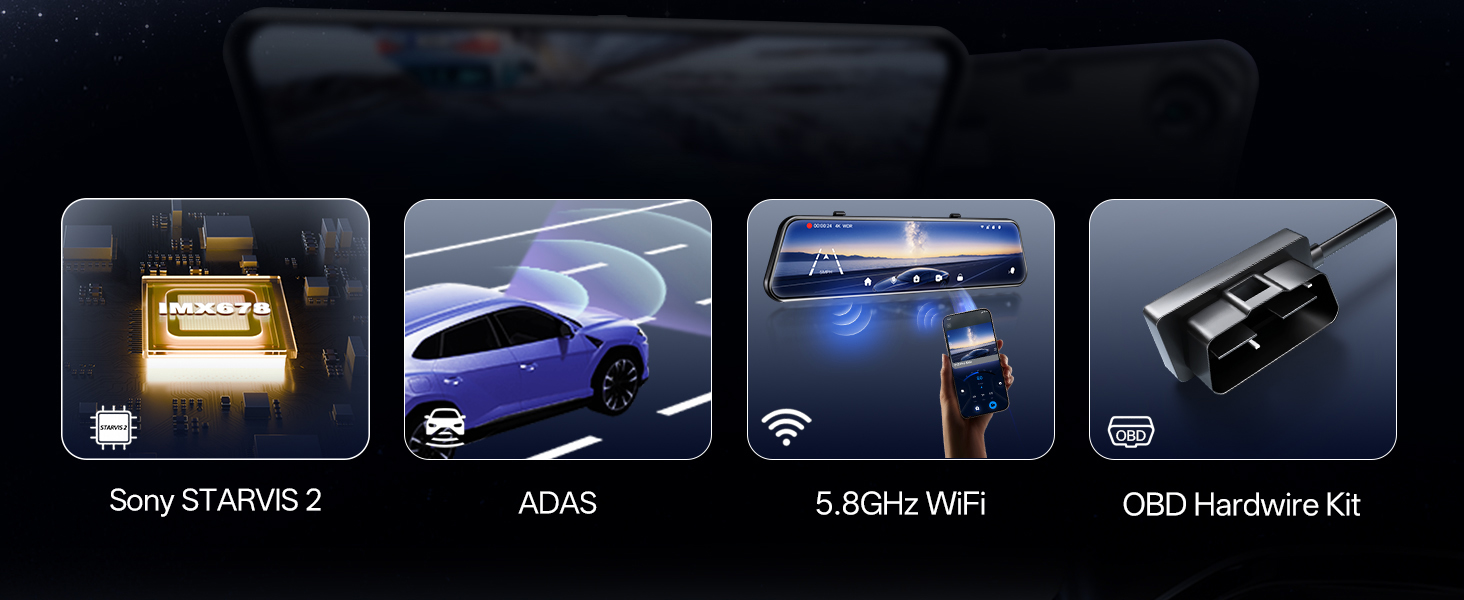 smart rear view mirror