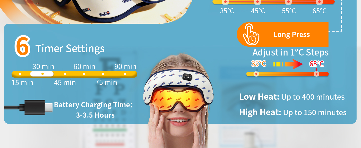 heated eye mask