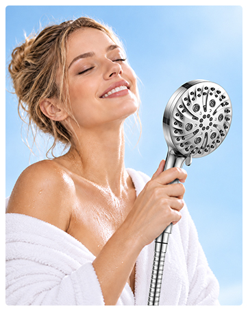 5.12"Spray Face & Anti-Clog Design