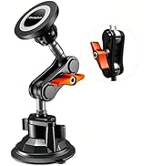 chubbycable ChubbyGrip Pro Dash Mount Vacuum Magnetic Phone Holders for Your Car 360° Rotation Su...
