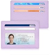 Airkit Small Credit Card Holder for Women, Slim RFID Blocking Wallet, Mini Tiny Thin Pocket Walle...