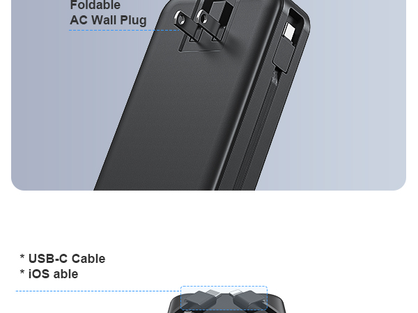 portable iphone charger fast charging