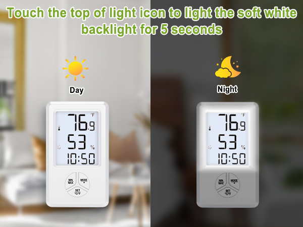 indoor thermometer wall thermometer indoor room temperature monitor room temperature monitor