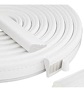 236” Wedge-Shape Foam Window Weather Stripping Door Seal Strip,Soundproofing Frame Winter Insulat...