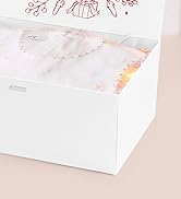 ZSZMFH 14 PCs Gift Boxes with Lids, 9" x 6" x 4" Black Gift Boxes with Ribbon, Bridesmaid Proposa...