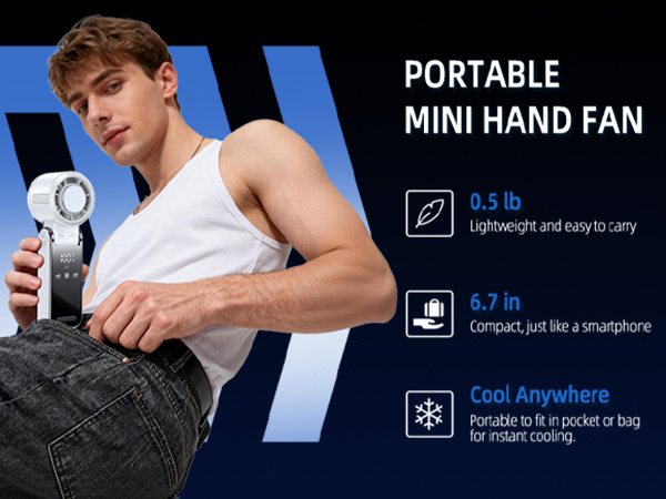 Portable Handheld Turbo Fan