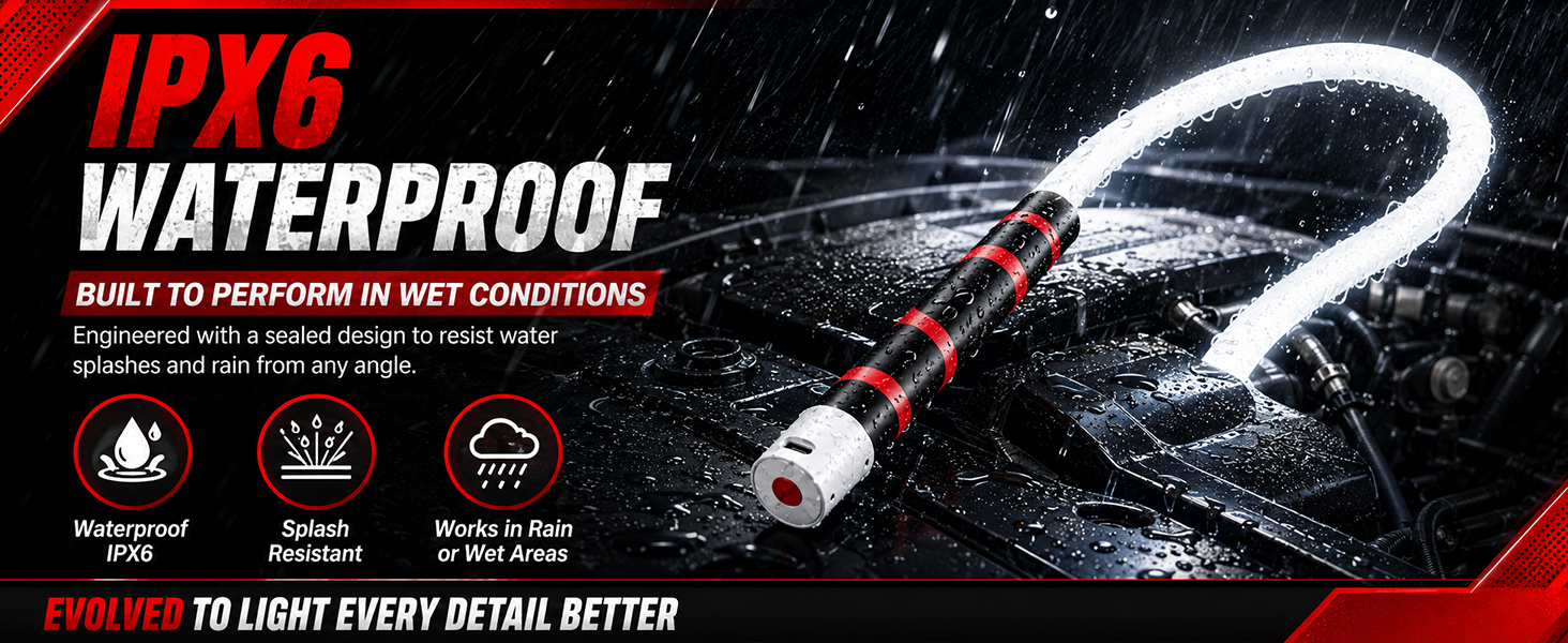 bendable led flashlight stick