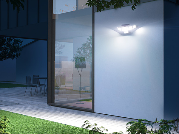 luces solares para exteriores