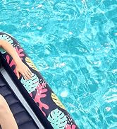Large Pool Lounger Floats - Inflatable Pool Chair Floating for Adult Pool Floaties and Recliner w...