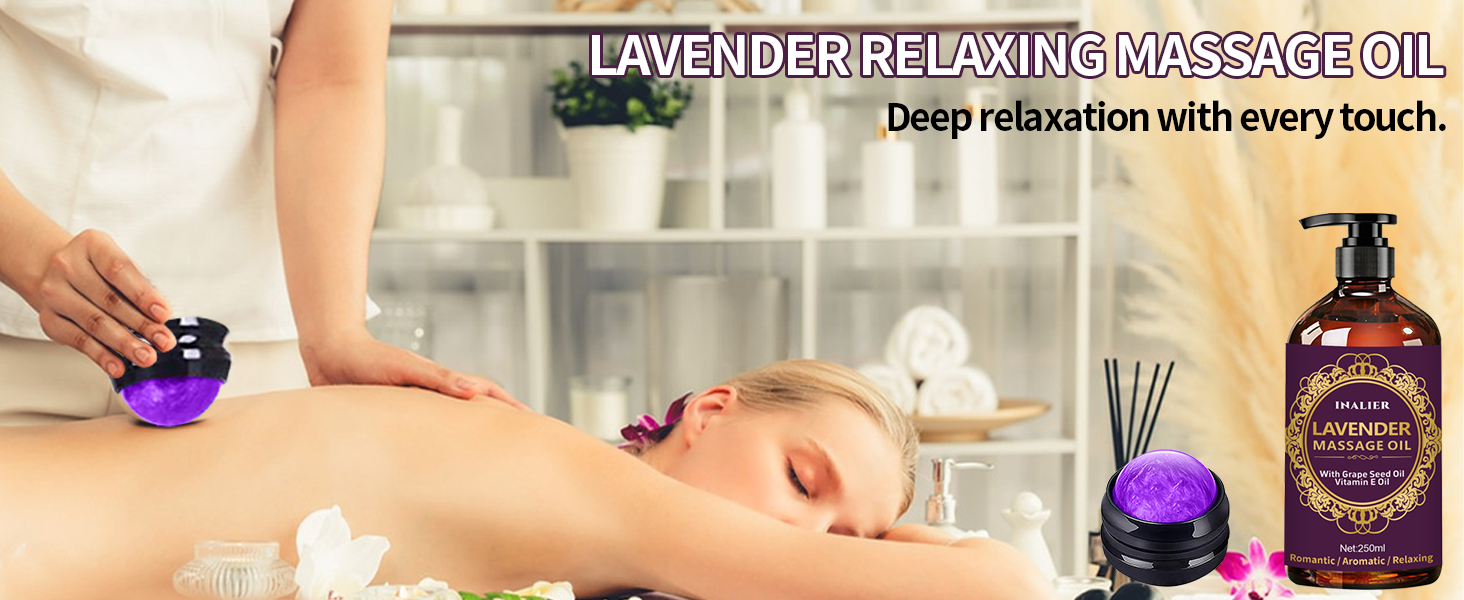 Lavender Massage Body Oil