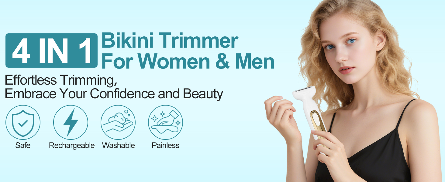 electric bikini trimmer for women