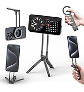 ULANZI MA30 Magnetic Phone Tripod Stand - Aluminium Maglock Mini Tripod, Dual Magnet Quick Mount ...
