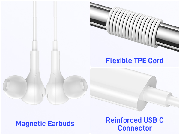 Magnetic earbuds