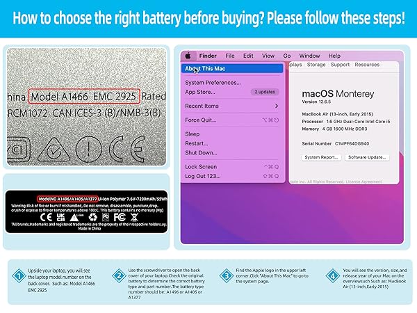 macbook air a1466 battery replacement
