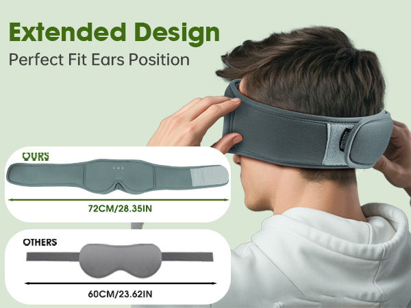 bamboo sleep eye mask bluetooth headphones