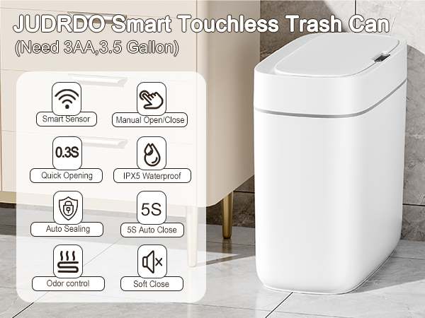 bathroom trash can