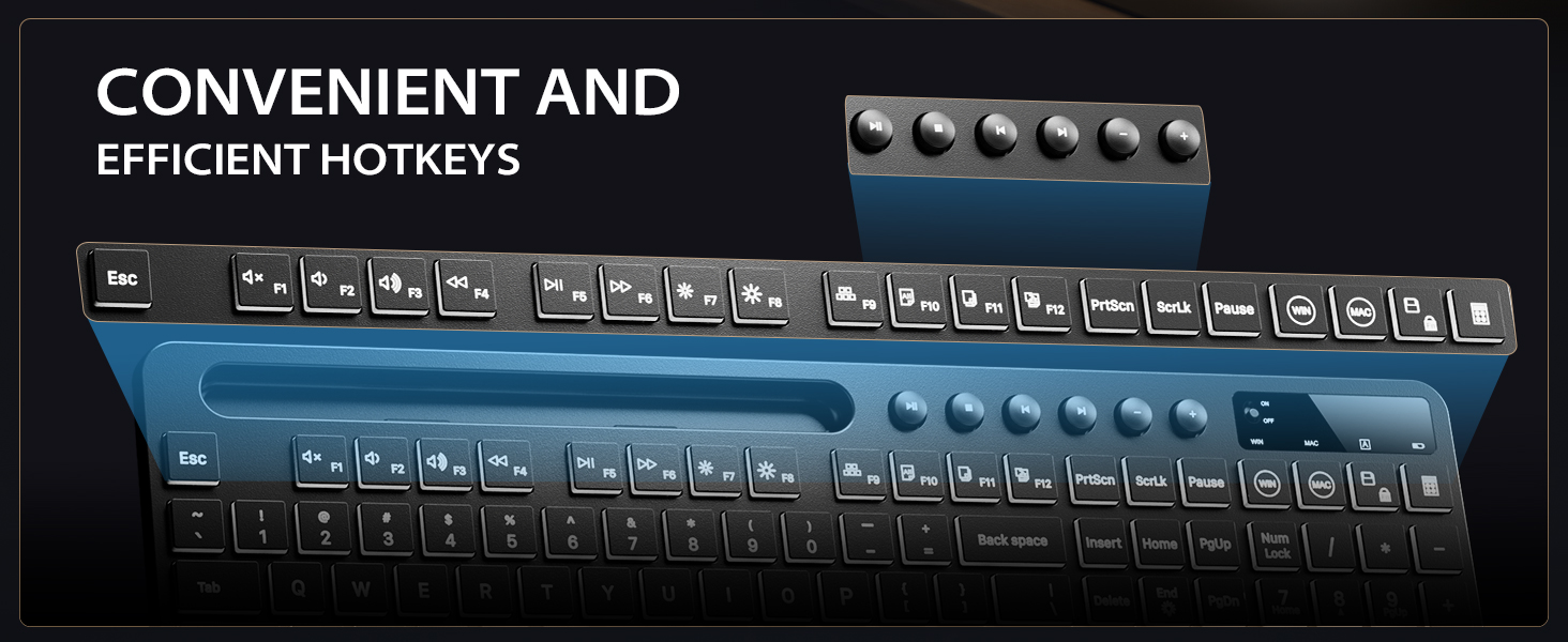 wireless mouse and keyboard combo