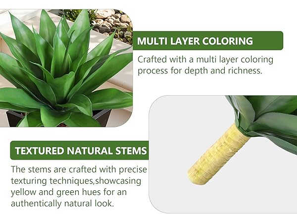 Artificial Agave Plant for Outdoors
