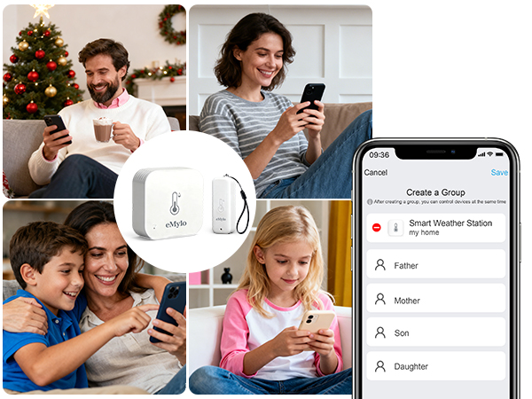 wifi temperature and humidity sensor