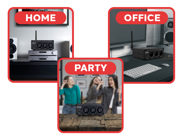 home stereo system components amplifier audio receiver theater bluetooth with surround sound