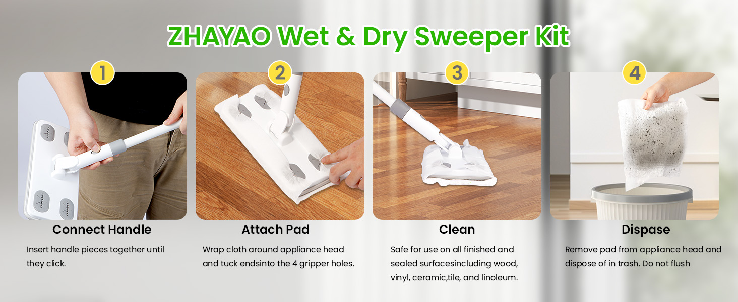 Wet &amp;amp; Dry Sweeper Kit