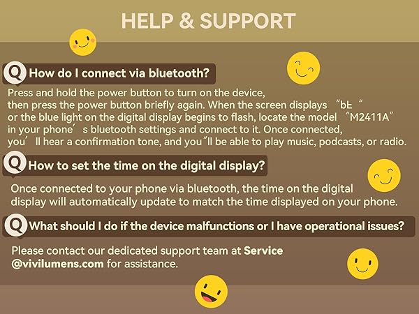 alarm clock for college bluetooth speaker wireless charger