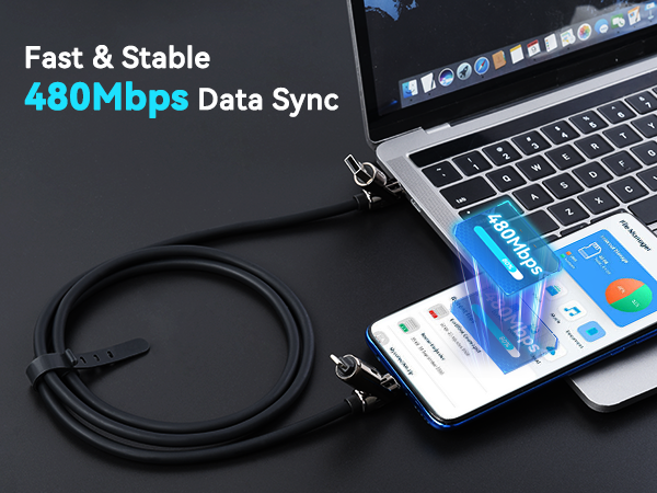 240w 4-in-1 usb c cable