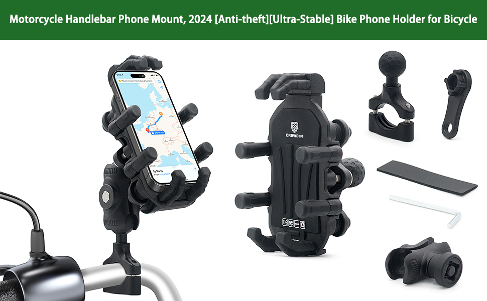 Phone Clamp for Motorcycle