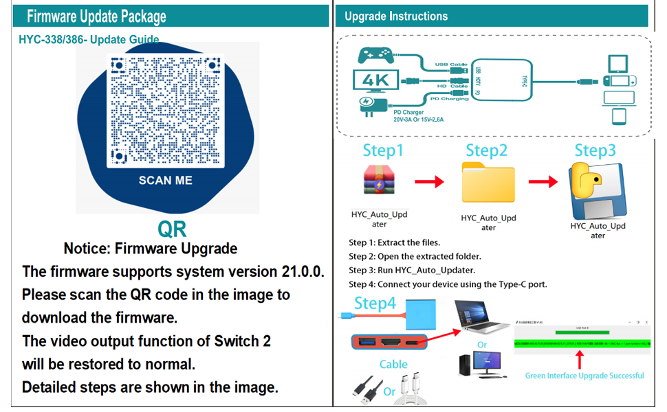 switch 2 TV adapter
