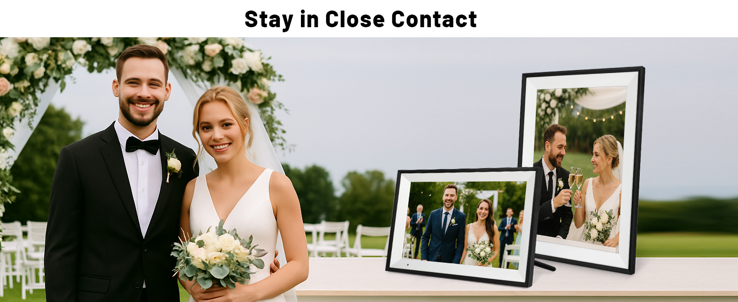 digital photo frames you can send pictures to digital photo album