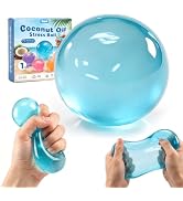 Zrpot Coconut Oil Squishy, Coconut Oil Stress Ball, No Rebound Stress Relief Toys for Relax, Crea...