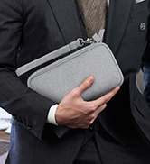 CNPOP Electronics Organizer,Travel Cable Organizer Bag,Water Resistant Double Layers Pouch Carry ...