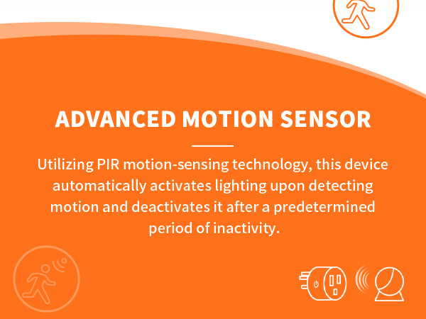 plug in motion activated control plug in timer motion sensor