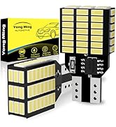 YONGMING 921 912 LED Bulbs for Rear Brake/Reverse Lights Bulb Upgraded White Canbus Error Free T1...