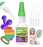 Silicone Glue, 20g Clear Super Glue for Silicone Repair Quick Fix Silicones Adhesive Heavy Duty S...