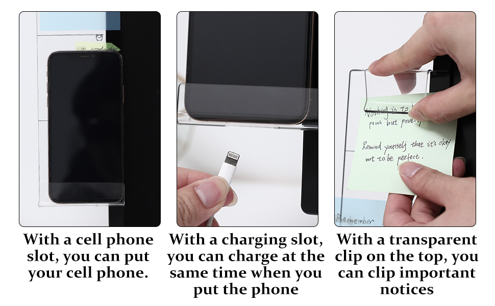 monitor memo board computer monitor sticky note holder