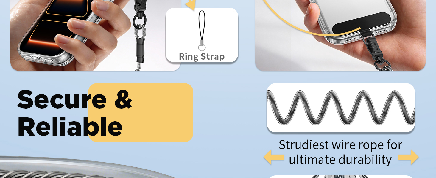 SURPHY for Spiral Retractable Lanyard